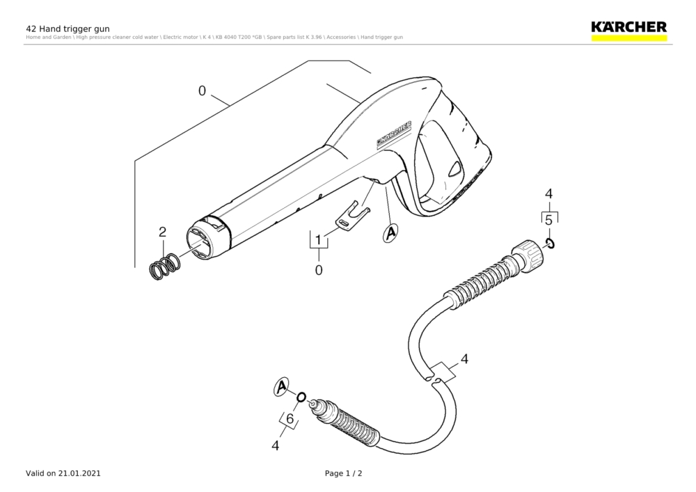 Karcher Pressure Washer Pump Suction Connection