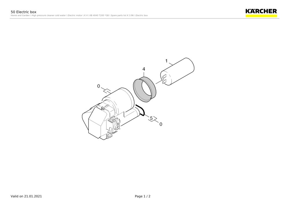 Karcher Pressure Washer Pump Suction Connection