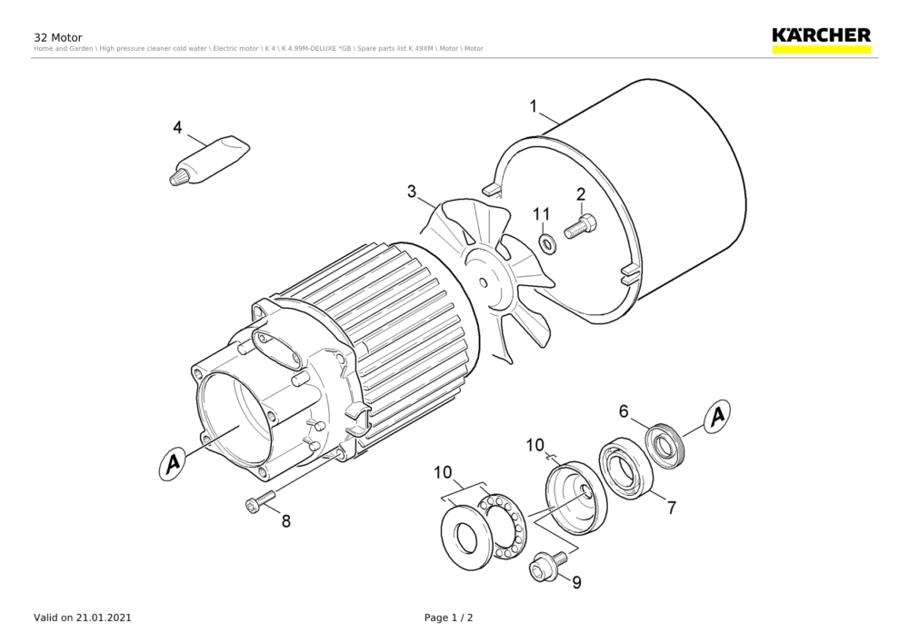 Karcher Pressure Washer Pump Suction Connection